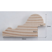 38x21mm Rebated Dado Rail 1170mm x2